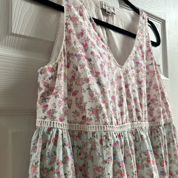 Love Shack Fancy Floral Midi Dress Size Medium - Picture 5 of 12